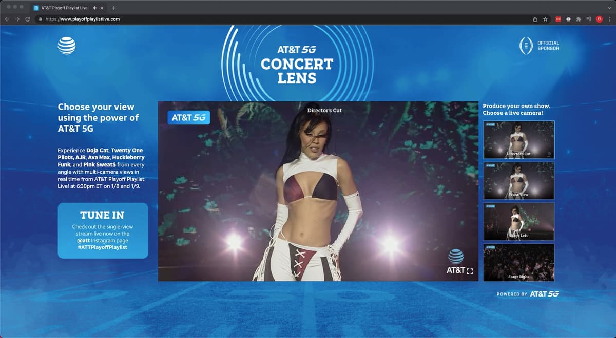 AT&T Block Party Concert Lens Series