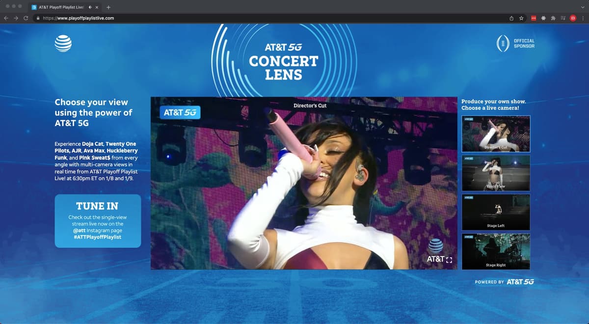 AT&T Block Party Concert Lens Series